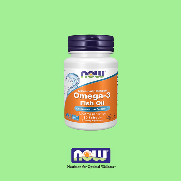 NOW FOODS Омега-3, 180 EPA/120 DHA, 30 капсул (1000 мг в 1 капсуле)